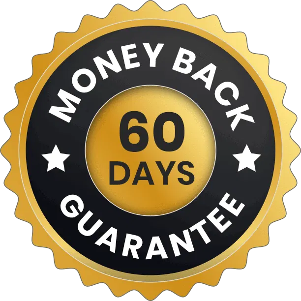 60 day money back guarantee
